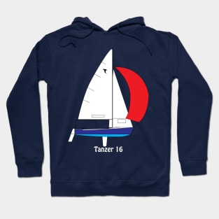 Tanzer 16 Sailboat Hoodie